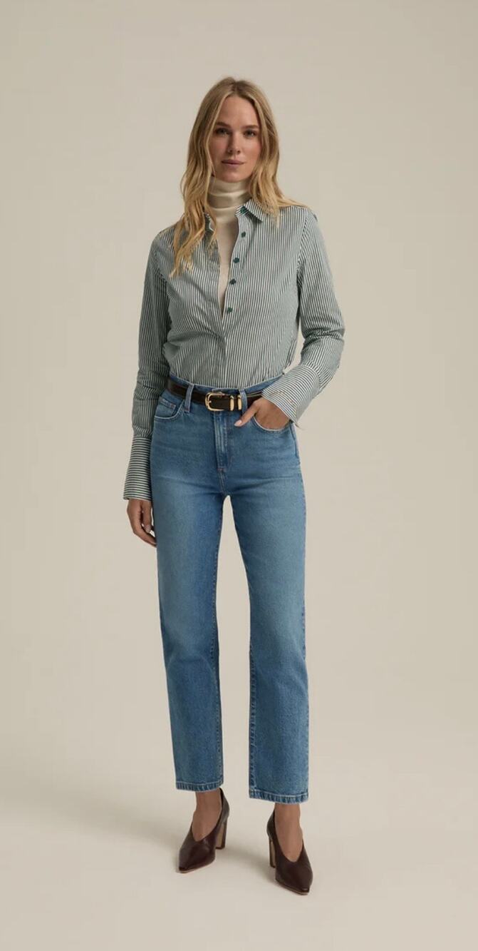 Favorite Daughter Valentina High Rise Straight Jeans 29